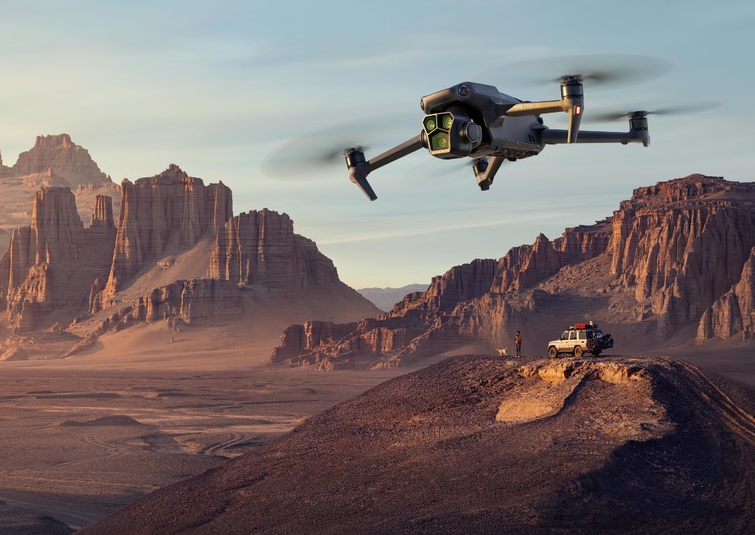 大疆發布首款三攝航拍無人機DJI Mavic 3 Pro，航拍正式進入多(duō)焦段時代